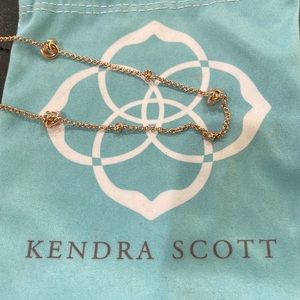 Rose Gold Kendra Scott Necklace